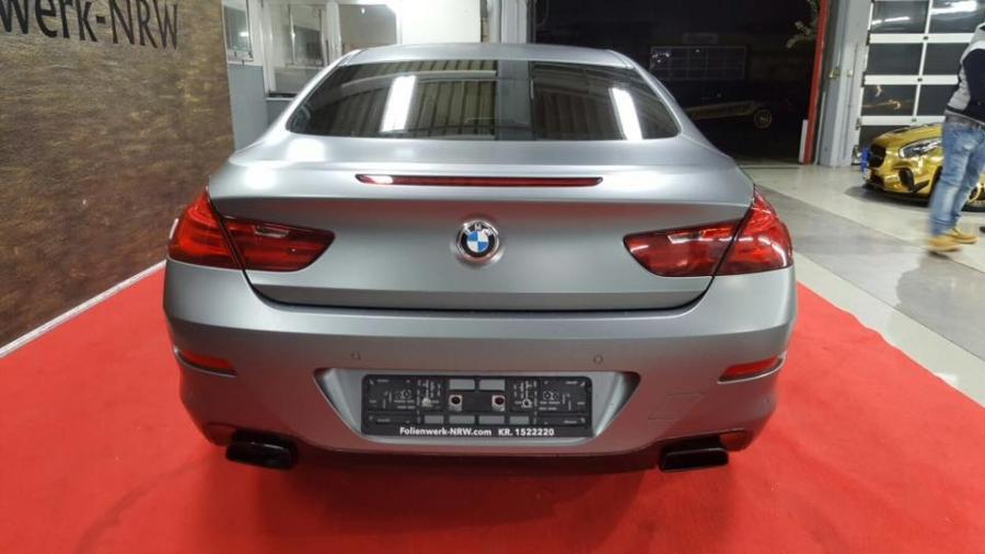  BMW M6 Coupe Matte Grey by Folienwerk-NRW 2016 года  (фото 4 из 5)